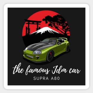 The famous JDM car ( Supra A80 ) Sticker